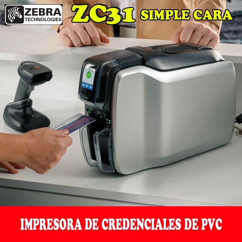 ZEBRA ZC31 Simple  Cara