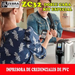 ZEBRA ZC3 - Doble  Cara -...