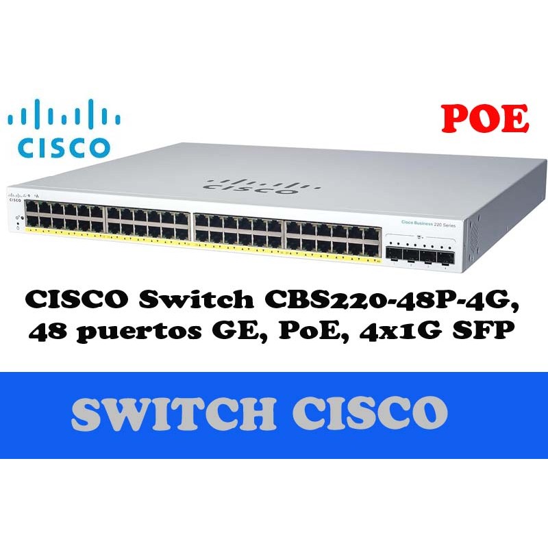 Cisco CBS220-48P-4G-NA