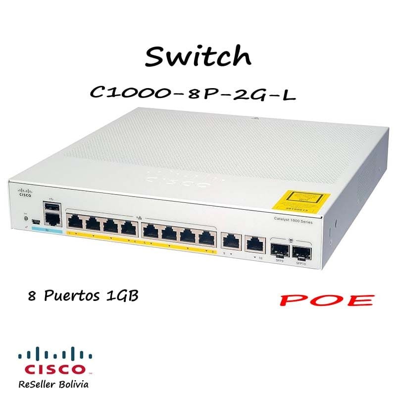 Cisco C1000-8P-2G-L