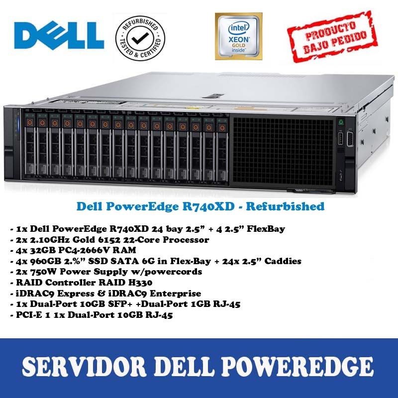 DELL R740XD - REFURBISHED