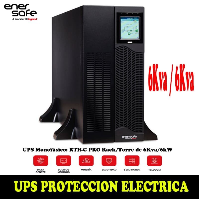 ENERSAFE UPSRTHCPRO6KVA 6kva