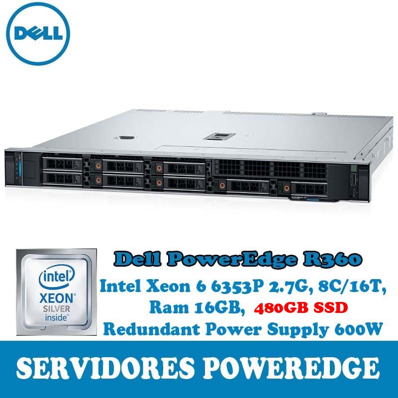 DELL R360 264_6353P480 480SSD