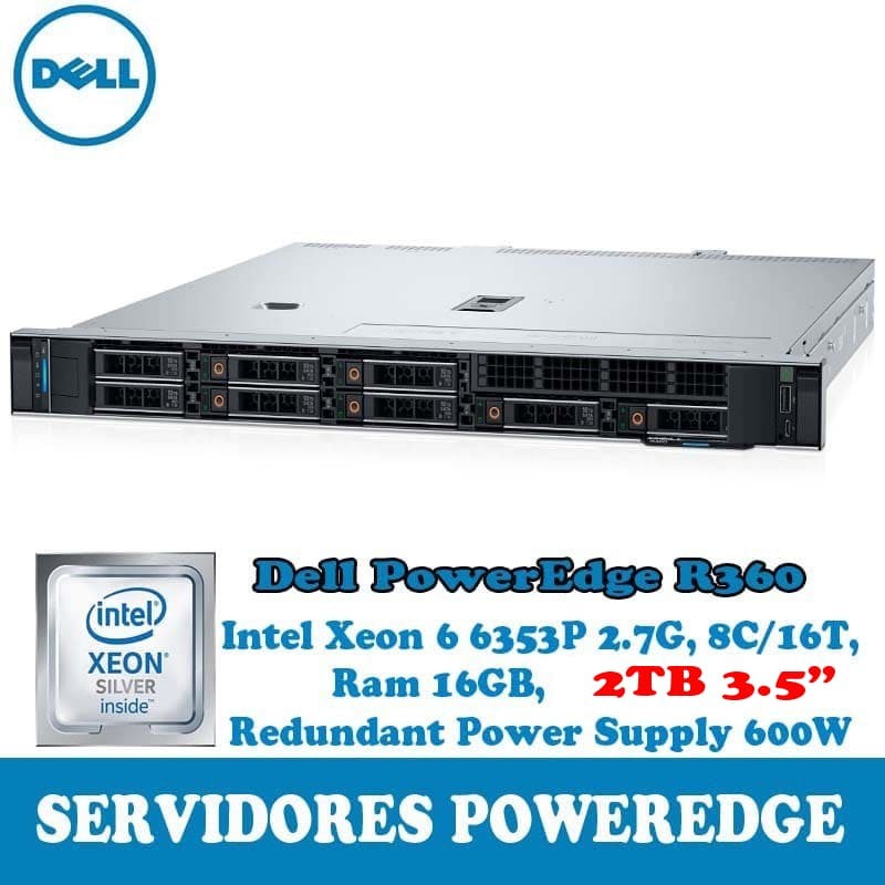 DELL R360 60263_6353P2 2TB